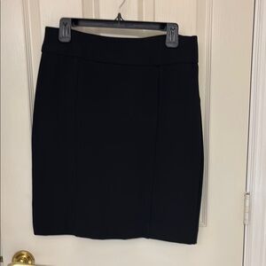 Rafaella Black Pencil Skirt Knee-Length Workwear